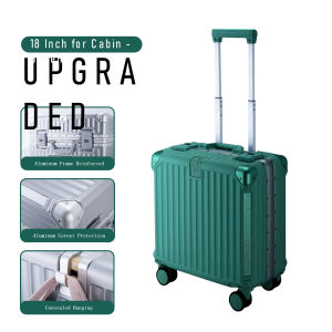 POLAR BEAR 18 Inch Aluminum Frame Luggae Suitcase 7KG Hand Carry Travel Bag