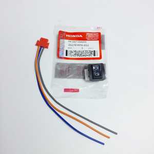 Paket Saklar Dim Tombol Jauh Dekat + Soket Kabel 3 Supra X 125 Beat Karbu Revo 110 Fit New