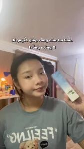 [2 Tuýp 30g] Kem đánh răng thảo dược dạng sáp Cherif Herbal ToothPaste 30g Hỗ trợ răng trắng sáng