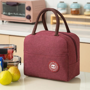 TAS BEKAL LUNCH COOLER BAG TAS TERMAL BOX MAKANAN ALUMINIUM KOTAK MAKAN PORTABLE PREMIUMMART