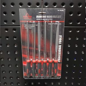 Kikir SET 6 pcs Yukido FREED emas besi assorted ORI SPT GRIP ON