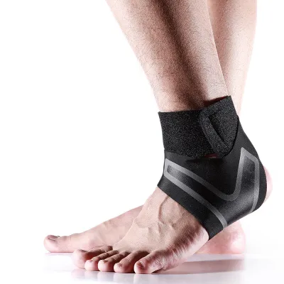 MAXXGYM 1PCS Sports Compression Ankle Support Ankle Stabilizer Brace Tendon Pain Relief Strap Foot Sprain Injury Wrap Basketball Football Sport Ankle Stabilizer Brace Compression Ankle Support Tendon Pain Relief Strap Foot Sprain Injury Wraps Run