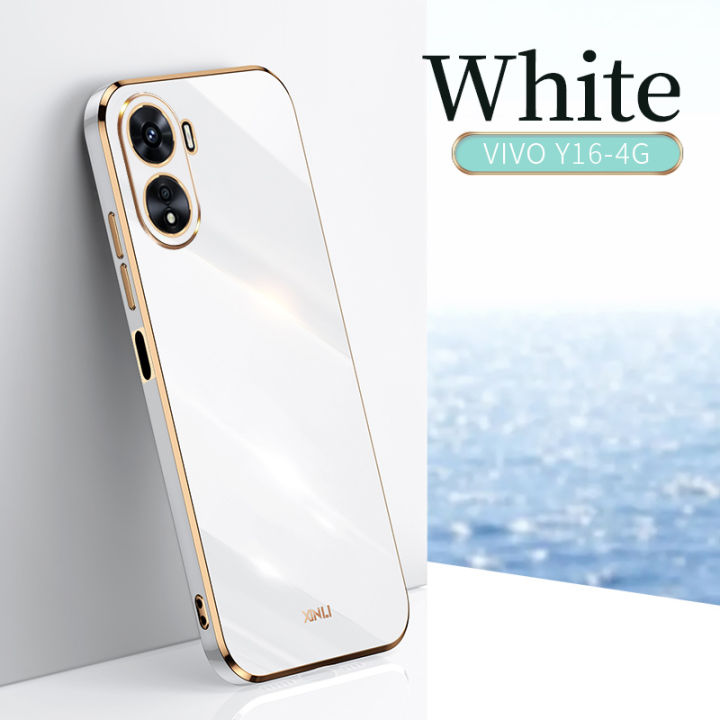 VIVO%20Y16%204G%20Case%20Plating%20Casing%20VIVOY16%20Soft%20TPU%206D%20Shockproof%20Back%20Phone%20Cover%20-%20Image%202