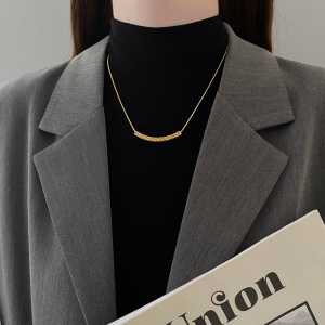 [ Terbaru ] Kalung Titanium Wanita Korea / Kalung Titanium Gold Wanita / Kalung Wanita Titanium Import