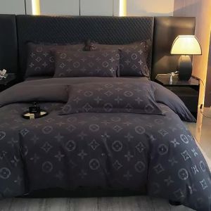 Internet Celebrity Light Luxury Bed Sheet Four-Piece Set Four Seasons Hot Sale Carved Quilt Cover Brushed Washable Cotton Three-Piece Set Dormitory Bed LZD