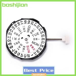 bashijian นาฬิกาควอทซ์ทรงกลม1ชิ้นอุปกรณ์ซ่อมนาฬิกาแสดงวันที่เคลื่อนที่แบบไขลาน