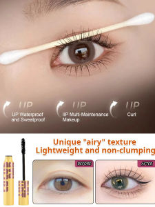 Popular waterproof and non-fading curling and thickening mascara that does not smudge or fade and lasts for a long time
