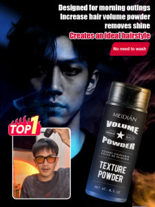 ✨ Volumizing Dry Hair Powder / Texturizing Styling Powder For Effortless Hair Volume No Shampoo Needed Fuller Hair Free Voluminous Texture / GK-Leave-In Oil-Free Hair Volumizing Powder