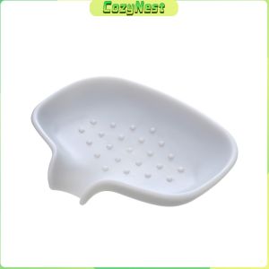 C.N. Silicone Soap Dish Soap Holder Soap Tray Non-slip and Flexible for Bathroom