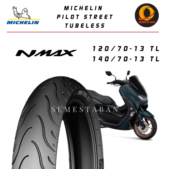 Ban Motor R13 Motor Tubeless MICHELIN 120 70 13 140 70 13 PILOT