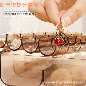 Jewellery Storage Box Earrings Ring Boxes Necklace Ear Studs Jewellery Organizer box