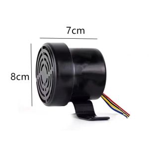 【จัดส่งจากกรุงเทพฯ】ออดถอย เสียงญี่ปุ่น (4เสียง) แตรสัญญาณถอย 12-36V (กันน้ำIP67) เสียงถอยการ์ตูนญี่ปุ่น เสียงถอยโดเรม่อน (ใช้ได้ทั้ง 12V และ 36V)