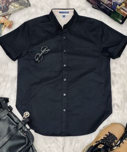 Áo sơ mi công sở nam port authoritychất liệu 55% cotton 45% polyesterphong cách Basic Casual