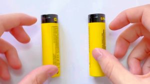 LiitoKala 18650 3500mAh Rechargeable Battery Lii-35S 3.7V Li-ion Flat head Lithium Battery by Bushcraft Malaya