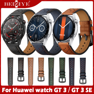 Dây đeo tay bằng da cho đồng hồ for Huawei watch GT 3 SE for Huawei watch GT 3 42mm 46mm Dây đeo thay thế Dây đeo cho đồng hồ for Huawei watch GT 3 42mm 46mm Dây đeo đồng hồ thông minh