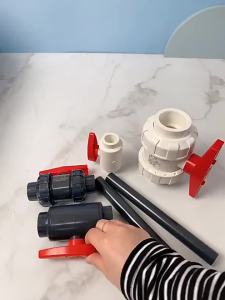 Sanking 32mm UPVC True Ball Valve Union Valve PVC Water Connector Plumbing Hose Fittings
