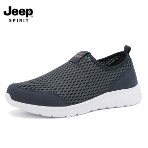 Jeep Shoes Men Loafers Light Walking Breathable Summer Comfortable Casual Shoes Men Sneakers Plus size Couple
