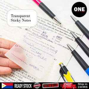 50 pieces of transparent note pad waterproof transparent note/bookmark marker note supplies