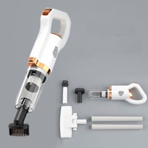 เครื่องดูดฝุ่นแรง ไร้สาย 8500Pa เครื่องดูดฝุ่น เครื่องดูดฝุ่นแบบพกพา เครื่องดูดฝุ่นไร้สาย พลังดูดแรงและอายุการใช้งานแบตเตอรี่ยาวนาน แถมฟรีหัวแปรง 2 อัน น้ำหนักเบา เคลื่อนย้ายสะดวก ทำความสะอาดง่าย