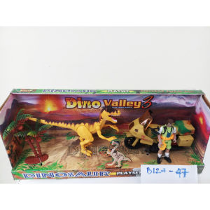 Bộ mô hình phim công viên khủng long Jurassic Park. B124-42. Hình người có khớp