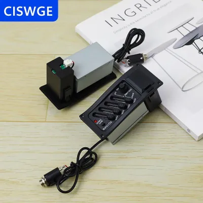 [COD] CISWGE Guitar Pickup Acoustic Guitar EQ Piezo Pickup Acoustic Guitar Pickup Preamp khuếch đại Bộ chỉnh âm cho guitar Acoustic