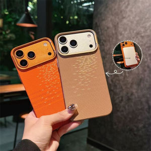 2026 New Charging Hard PC Case for iPhone 17 Pro Max Carbon Fiber Texture Matte Cover High Camera Lens Protection Shell