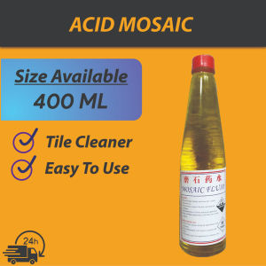 3000ML Pencuci Mozek Berkesan  Mosaic Fluid (Acid) CONCRETE Mosaic Cleaner Acid Cement Marble Tiles Floor Wall