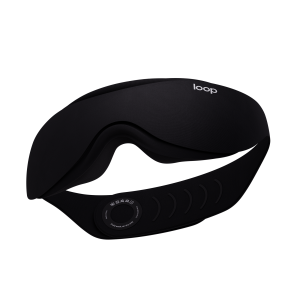 Loop Eclipse Sleep Mask – Premium Light-Blocking Eye Mask for Sleep Travel Napping & Side Sleepers. Deeper Darkness for Easier Rest. Face-Hugging Fit with Eyelash Clearance