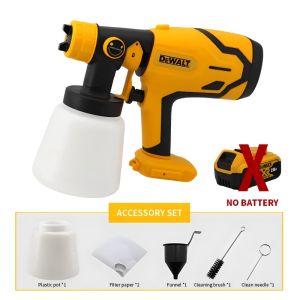 Dewalt Airbrush Brushless Electric Spray Lightweight Paint Sprayer Uniform Spray for Home Improvement and DIY Projects