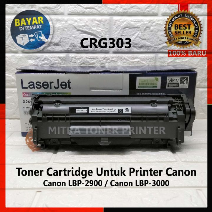 Toner Cartridge Compatible untuk printer canon LBP-2900/LBP-3000