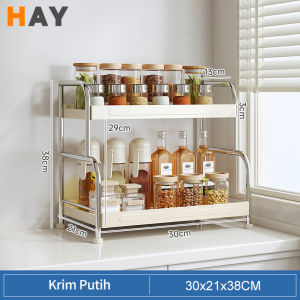 Spice Rack Rak Rempah Kitchen Storage Rack Rak Dapur Kitchen Rack Seasoning Rack Condiment Rack Kitchen Shelf