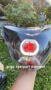 LAMPU DEPAN LED JUPITER MX NEW BILED MINI LED