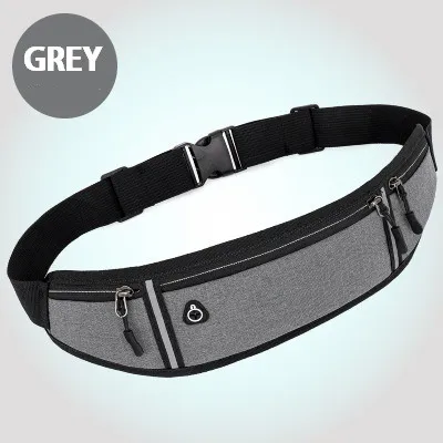 Waterproof Sport Belt 3 POCKETS / Fitness Running Outdoor HP Bag / Tas Pinggang Olahraga