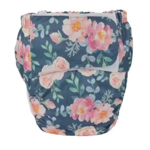[Sigzagor]1 Cloth Diaper Nappy Urinary Incontinence Pocket Reusable Washable Hook Loop ABDL Age Play 26.7in to 50.4in XL2026