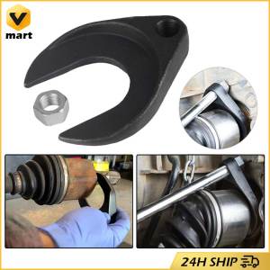 Wheel Bearing Tool Car Fix Correcting Machines Repair Tools Universal Shaft Puller 48mm CV Axis Motorbike Accessories Auto Parts Puller Adaptor Drive Axles Puller Stretch Clamp Distance 48mm Carbon Shaft Puller Installer Remover Garage Tool for Car