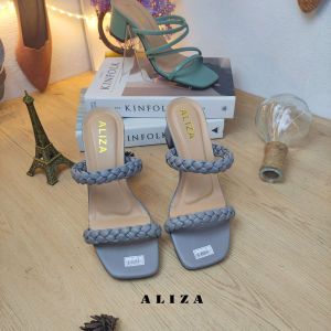 ALIZA-SEPATU SANDAL HAK TAHU 5CM MOTIF KEPANG TERLARIS/SANDAL PESTA TERBARU