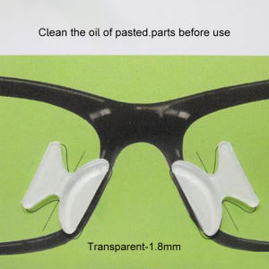 แผ่นจมูกสำหรับแว่นตา แป้นรองจมูกแว่นตา ช่วยให้ทำให้ใส่สบาย ไม่กดจมูก