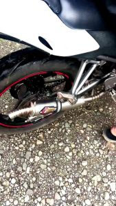 Knalpot Creampie Ninja R RR Ss Stenlis Termurah