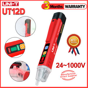11.11 (Sẵn Sàng) Đầu Dò Điện Áp Xoay Chiều UNI-T UT12D Bút Thử Nghiệm Không Tiếp Xúc Có Độ Nhạy Cao Ac/24V ~ 1000V