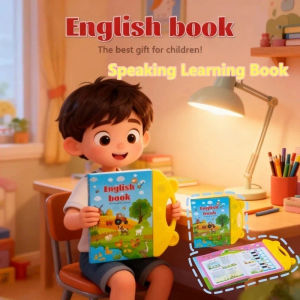 Toddler Point-and-Read Sound Book Preschool Animal English Learning Early Education Toy for Baby