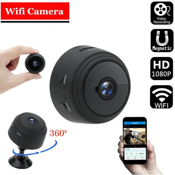 A9 Mini Camera 1080P HD IP Camera Remote Monitor Home Security IR