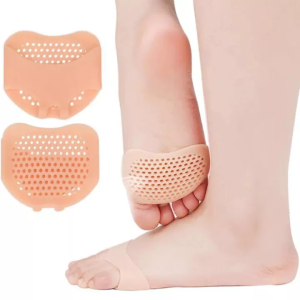 ซิลิโคนกันกัด รุ่น รังผึ้ง มีรูระบายอากาศ แผ่นกันกัดถนอมเท้า ซิลิโคนถนอมเท้าแบบตาข่าย ยืดหยุ่นสูง ใส่ได้กับทุกขนาดเท้า