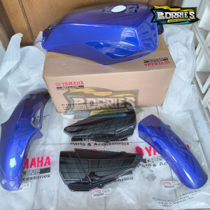 BODI BODY RX KING RXKING SET BIRU TANGKI TENGKI SPAKBOR SPAKBORD SLEBOR DEPAN BELAKANG