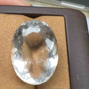 44770-ĐÁ THẠCH ANH TRẮNG ( THIÊN NHIÊN ) CẮT GIÁC KHÔNG XỬ LÝ