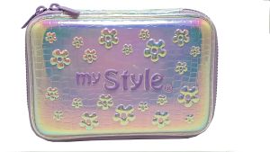 My Style Hologram BUTTERFLY Hardtop Pencil Case - Pencil Case Multifungsi Hologram