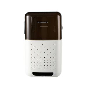 กล่องเก็บตะเกียบช้อนส้อมแบบติดผนัง ที่ใส่ช้อนส้อม ที่ใส่ตะเกียบ ที่เก็บช้อนส้อมตะเกียบ