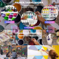 Pigmen Water Based Mini 12gr 12 gr Pewarna Cat Tembok Sablon Clay Pigment Color Bundle Stabilo Waterbased Tie Dye Pigment Cat Warna Warni Air Cair Cairan Liquid Paint Painting Kerajinan Art Seni Kesenian Gambar Mewarna Lukis Grosir Prakarya Malang. 