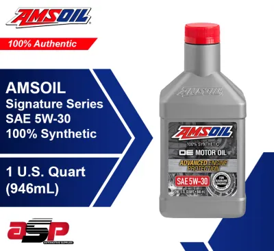 AMSOIL 5W-30 OE 100% Fully Synthetic Gasoline Engine Oil Quart (946ml) / Gallon (3.78L)