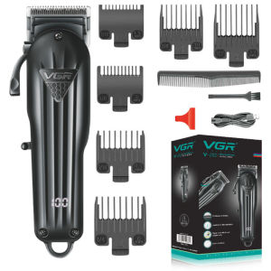 Professional LED Adjustable Powerful Hair Trimmer For Men Electric Hair Clipper Beard Rechargeable Hair Cutter Machine Haircut