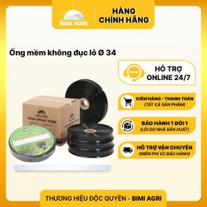 Ống mềm phi 34mm không đục lỗ - BIMI AGRI